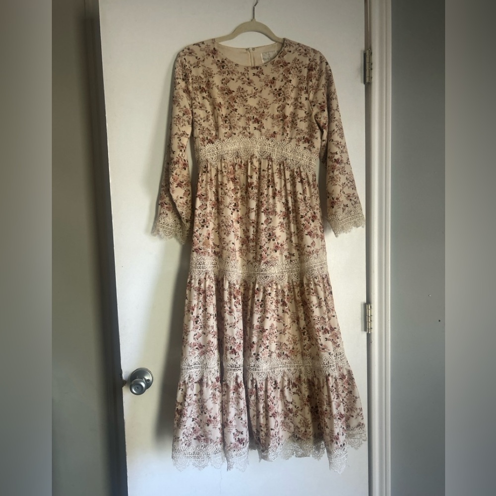 Dainty Jewells Beloved Heirloom Rose Maxi Dress